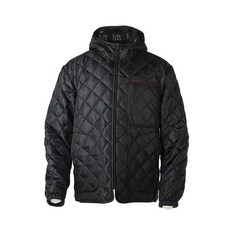 Moelx 絎縫襯墊滾花連帽套頭衫