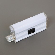 [빛나라닷컴] LED T5 간접조명 LDS 삼각연결잭, C형연결, 주백색, 1개, LDS 전용 T5 스위치, 1개