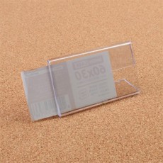 레보 단면쇼케이스 탁상용POP, 70x30mm