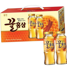 홍삼 음료 음용 농축액 선물 홍삼 드링크 액상 병입 건강, 180ml, 1