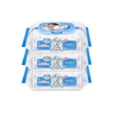 Baan 貝恩 EDI嬰兒保養柔濕巾 80抽 *3包, 1個, 3個裝, 550g