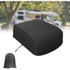 캠핑카 에어컨 커버 트레일러 43인치 길이 x 30인치 너비 15인치 높이 600D 여행용 지붕 방수 자외선 차단 외부 먼지 방지 보호용 콜먼 맥 3 15 토솟