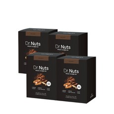 인테이크 닥터넛츠 무설탕 다크초콜릿 호두 4박스(20팩), 30g, 4박스