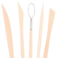 줍줍매점 우드 조각도 5p 지점토끌