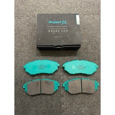 Project Mu HC 競技 來令片 GR86 BRZ 2.4 2022-前 後 煞車皮 - 日本代購, 1個, 後來令一組