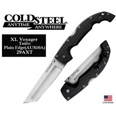 Cold Steel XL Voyager Tanto 巨型 AUS10A鋼折刀, 1個