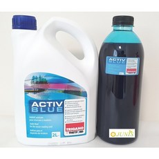 캠핑카 카라반 포타포티 용변분해제 아쿠아캠 포타 팩대용 액티브 블루, 1개, 액티브블루1리터
