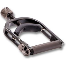 페이즈 카포 포 밴조 – 미국산 조절 가능한 텐션 버즈 프리 스모키 블랙 마감, Smokey Black Nickel