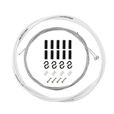 自行車剎車線組 變速線組 公路車煞車線 山地車變速線 雙頭煞車線 腳踏車變速線, 1個, 白色【變速線組】, 白色