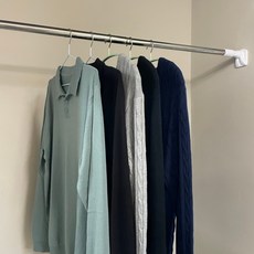 인테리어 압축식 커튼봉 행거 110 200cm 무타공