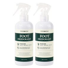 푸드어홀릭 풋 데오드란트 스프레이 300ml, ()푸드어홀릭 풋 데오드란트 스프레이, 2개