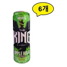 롯데 핫식스 더킹 애플홀릭, 355ml, 6개
