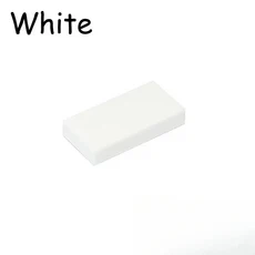 평평한 타일 3069 30070 MOC 조립 입자 부드러운 빌딩 블록 DIY 교육 창의적 장난감 1x2 벽돌 400PCs, 01 400pcs, 12 white