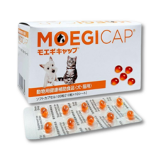 MOEGICAP 犬貓用營養補充品 100粒，增強免疫力，促進消化吸收，維持毛髮亮麗, 1個, 關節心血管保養首選, 100顆