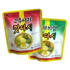 추억의 맛다시 (90g) (고추나라 7개+산채비빔 7개) 볶음고추장 양념, 14개, 90g