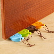 벨지안 나뭇잎 도어스토퍼, 혼합 색상, 4개