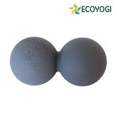 에코요기 라크로스볼 듀얼, 그레이, 1개