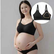 패드고정형 빅사이즈 큰컵 임산부 수유브라 임부속옷