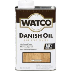 Watco 65751 Danish 오일 네추럴 473ml