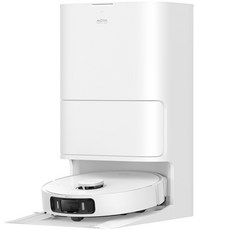 모바 S20 Ultra 로봇청소기 자동먼지비움 온수세척 열풍건조 프리미엄, 화이트