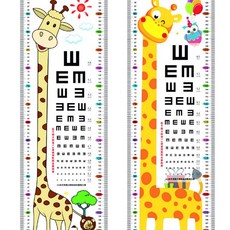 拍拍樂兒童跳高訓練器語音計數器，附身高貼，多款可愛動物造型, 1個, 身高貼(不挑款), 白色熊貓，藍色恐龍，黃色小雞