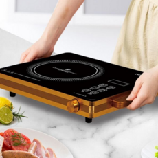 1구 전기 렌지 이동식 빌트인 휴대용 1구인덕션 주방 싱글 간편 하이라이트 글라스 테이블 조리 기구 식탁