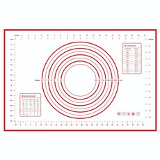 鉑金矽膠揉麵墊 耐高溫不沾黏烘焙墊, 1個
