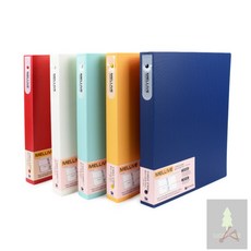행운과 링 바인더 문서철 멜리브o링바인더3공, 민트