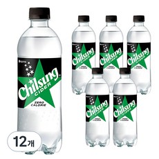Chilsung Cider Zero汽水, 12瓶, 500ml