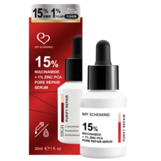 我的心機15%菸醯胺+1%PCA鋅毛孔修復精華, 1個, 30ml