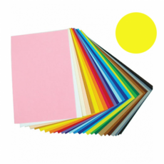 더플랜 칼라펠트 접착 연노랑 45x30cm 1개 칼라휄트지