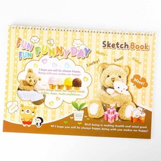 유아 미술종이 스케치북 8절 그림공책 1(개) 54613 PN