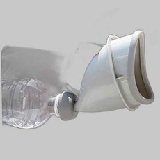 다린비 간이소변기 차량용 비상 휴대용 소변통 요실금 쉬통 오줌통 깔때기 이동식 어린이, 1개