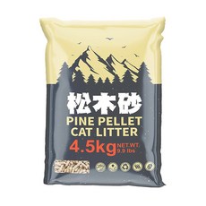 Pet story 寵物物語 松木砂 崩解型 4.5kg - 貓用 強效吸收, 1個, 松木