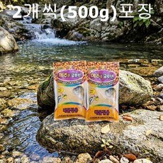 페리칸 메주콩 글루텐 2개 어분 집어제 떡밥 붕어 잉어 낚시 2P, 1세트, 500g