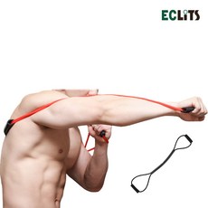 에클리츠 쉐도우 복싱 밴드 스트레칭 맨몸 운동 요가 필라테스, 블랙35lb