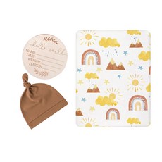 JoyBaby 防驚跳包巾 附胎帽 木牌 超細纖維親膚包巾 春夏透氣薄款包巾 嬰兒包巾