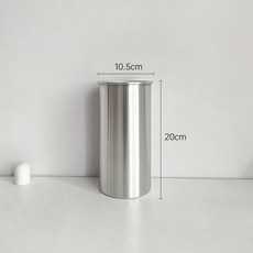 無品牌 圓形鋁製插花桶, 1個, 小號/1個裝