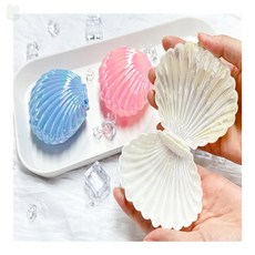 Rich 진열대소품 조개껍질보관함, 화이트, 1개