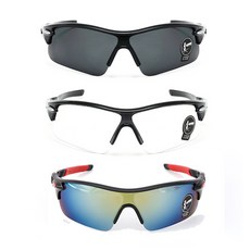 스포츠 선글라스 고글 자외선차단 자전거 러닝 골프 등산 OBC-GGL1, 투명, 1개