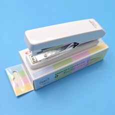 DFMEI 馬卡龍色中號訂書機中小學生辦公10號訂書器高顏值省力裝訂機, 1個