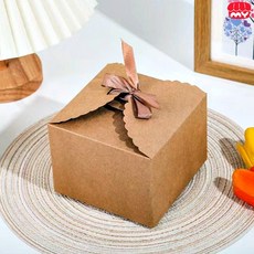 크라프트 포장 박스 다용도 선물 상자 케이크 쿠키 샌드위치 소형