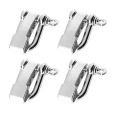 합금 파라코드 버클 야외 로프 아연 합금 고강도 D 족쇄 버클, 은