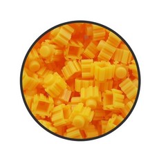 T DIY 공예재료 하비블럭 6 노랑, 단품