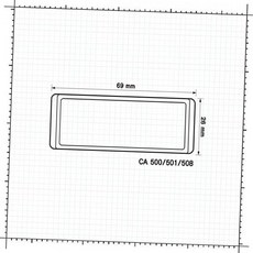 부품 보관 다용도 수납함 ca501 서랍 칸막이 69x26mm 부속 정리 공구 공구함