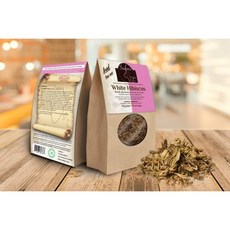 화이트 히비스커스 루스 비삽 120그램 / 70잔 분량 White Hibiscus Loose Bissap 120 grams / 70 servings, 1개