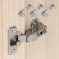 국산 싱크대 댐퍼 경첩 110도 아웃도어 moonju 4개입, 2세트