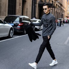 韓版寬鬆運動縮口九分褲 現貨哈倫褲