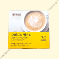 노브랜드 오리지널 밀크티 220g 10봉, 40개