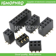암컷 PCB 보드 40 커넥터 10 헤더 16 12 소켓 SMT 54MM 이중 20 2X2, 2x40PIN 10PCS